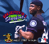 Ken Griffey Jr.'s Slugfest — Title screen