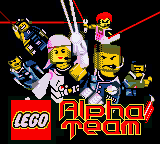 LEGO Alpha Team — Title screen
