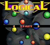 Logical — Title screen