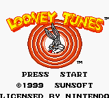 Looney Tunes — Title screen