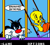 Looney Tunes : Twouble! — Title screen