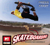 MTV Sports: Skateboarding featuring Andy Macdonald — Title screen