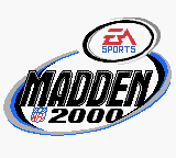 Madden NFL 2000 — Title screen