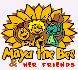 Maya the Bee & Her Friends — Title screen