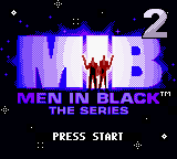 Men In Black II : The Series — Title screen