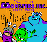 Monsters, Inc. — Title screen