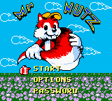Mr Nutz — Title screen