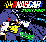 NASCAR Challenge — Title screen