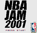 NBA Jam 2001 — Title screen