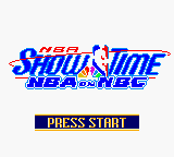 NBA Show Time : NBA on NBC — Title screen