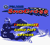 Polaris SnoCross — Title screen