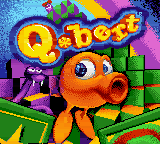Q*bert — Title screen