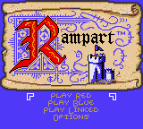 Rampart — Title screen