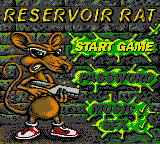 Rats! — Title screen