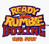 Ready 2 Rumble Boxing — Title screen