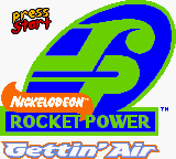 Rocket Power : Gettin' Air — Title screen