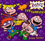 Rugrats: Time Travelers — Title screen