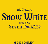 Snow White and the Seven Dwarfs — Title screen
