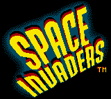 Space Invaders X — Title screen