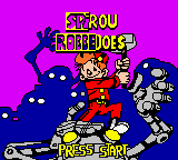 Spirou Robbedoes : The Robot Invasion — Title screen