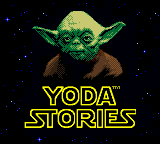Star Wars : Yoda Stories — Title screen