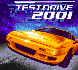 Test Drive 2001 — Title screen