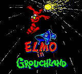 The Adventures of Elmo in Grouchland — Title screen