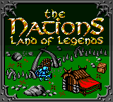 The Nations : Land of Legends — Title screen