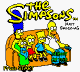 The Simpsons: Night of the Living Treehouse of Horror — Title screen