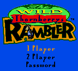 The Wild Thornberrys : Rambler — Title screen