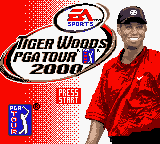 Tiger Woods PGA Tour 2000 — Title screen