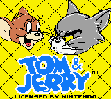 Tom & Jerry — Title screen