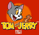 Tom and Jerry: Mouse Hunt — Title screen