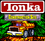 Tonka Construction Site — Title screen