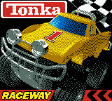 Tonka Raceway — Title screen