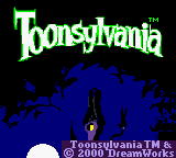 Toonsylvania — Title screen
