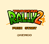 Top Gear Pocket 2 — Title screen