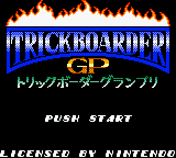 Trickboarder GP — Title screen