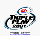 Triple Play 2001 — Title screen