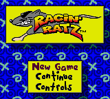 Tyco RC : Racin' Ratz — Title screen