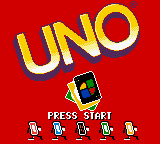 Uno — Title screen