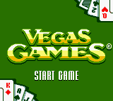 Vegas Games — Title screen