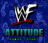 WWF Attitude — Title screen