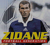 Zidane Football Generation — Title screen