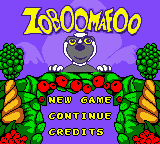 Zoboomafoo : Playtime in Zobooland — Title screen