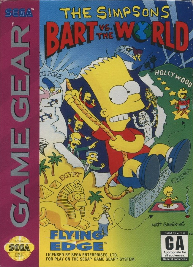 The Simpsons : Bart vs. the World