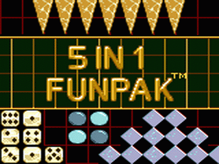 5 in 1 Funpak — Title screen