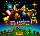 Arcade Classics — Title screen