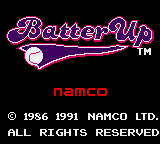 Batter Up — Title screen