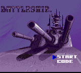 Battleship : The Classic Naval Combat Game — Title screen